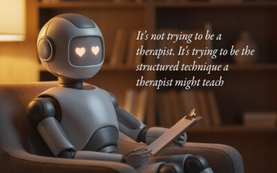 AI-guided therapy
