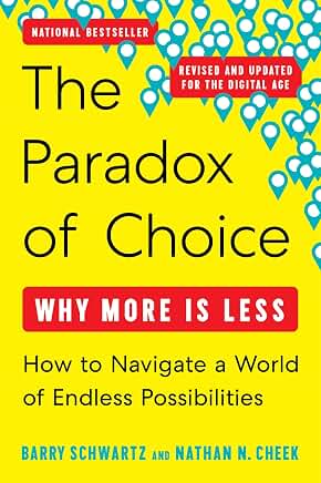 The Paradox of Choice book cover